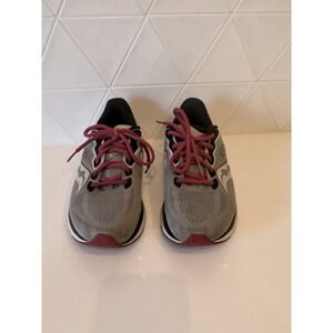 Saucony Womens Running Shoes Gray Pink Size‎ 10 Athletic Trainer Lace Up